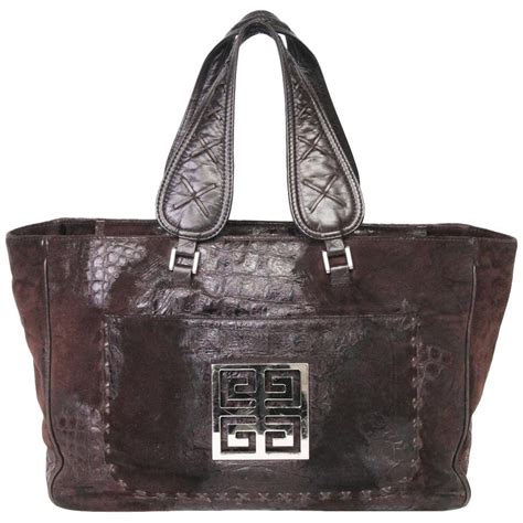 givenchy bag brown|Givenchy leather tote bag.